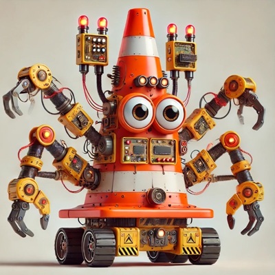 PHRED robot at competition