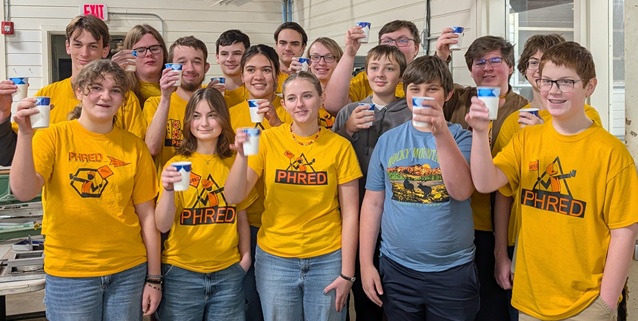 PHRED Robotics team photo 2025